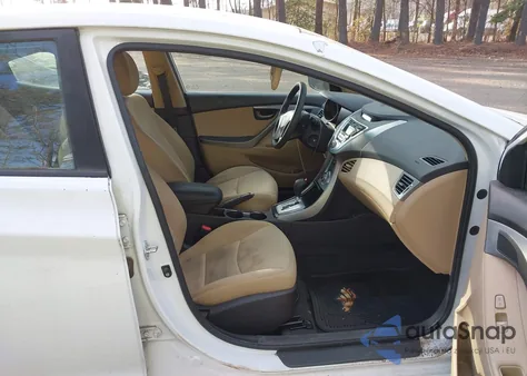 2011 Hyundai Elantra Gls from USA, damaged, VIN 5NPDH4AE4BH026120